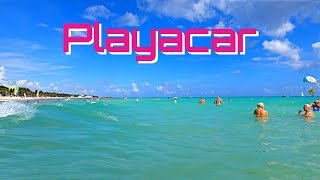 Mexico 🇲🇽 Playacar Beach 🏖️ Playa Del Carmen Riviera Maya [upl. by Gahan]