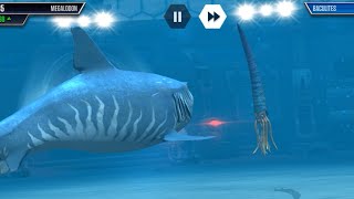 MEGALODON 🆚️ BACULITES  JURASSIC WORLD [upl. by Maleki292]