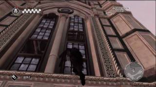 Assassins Creed II  Jump from Giottos Campanile Building  High Dive Achievement [upl. by Leumel250]