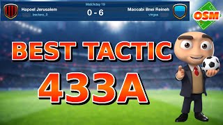 OSM TACTICS  BEST TACTIC 433A 2024  OFFENSIVE TACTIC [upl. by Lubin]