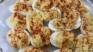 Deviled Eggs with Crab [upl. by Annabela]