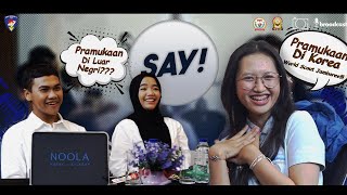 PRAMUKAAN DI LUAR NEGERII  Say  Andalusia Maheswari Teja Quamila [upl. by Lapo]