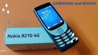 Nokia 8210 4G unboxing and first impression [upl. by Odraleba]