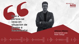 Alfonso Villares Entrevista con Radio Galega [upl. by Gardell]