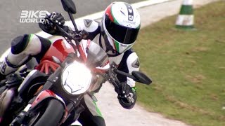 Ducati Monster 1200 R  Review  First Ride [upl. by Almap]