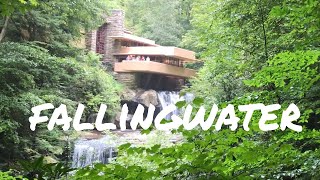 FALLINGWATER  TOUR of FRANK LLOYD WRIGHTS ACHITECTURE  vlog [upl. by Oile994]