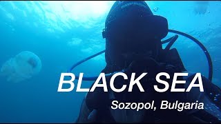 Diving in the Black Sea Sozopol [upl. by Merceer]