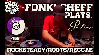 Fonki Cheff Plays Peckings Records  Rocksteady Roots Reggae  Soulful Reggae [upl. by Illac366]