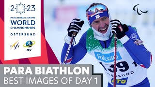 2023 Para Nordic Skiing World Championships  Biathlon Best Images of Day 1  Paralympic Games [upl. by Irtak]