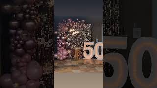 50th birthday decoration ideas at home [upl. by Ashman]