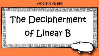 Decipherment of Linear B Michael Ventris Alice Kober Ancient Greek Script Mycenae and Crete [upl. by Acimat]