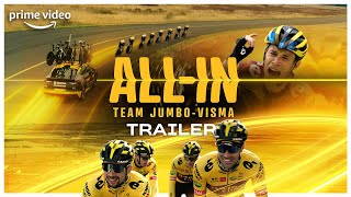 Allin Team JumboVisma 🚴🏽‍♂️  Officiële Trailer  Prime Video NL [upl. by Nauqes]