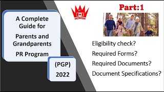 PGP 2022  PARENTS AND GRANDPARENTS PR 2022  A complete Guide  Canada  Canadian Charisma [upl. by Sean265]