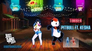 Pitbull ft Keha  Timber  Just Dance 2014  DLC Gameplay [upl. by Davie487]