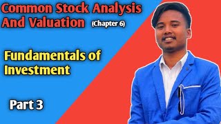 Common stock analysis and valuation Stock valuation model [upl. by Lawley299]