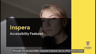 Accessibility Features on Inspera [upl. by Barbaresi]