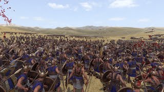 AGAMEMNON VS RAMESSES TOTAL WAR PHARAOH DYNASTIES [upl. by Danni647]