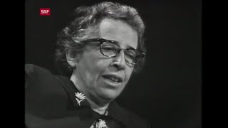 Sternstunde Philosophie  100 Jahre Hannah Arendt [upl. by Aissatsan968]