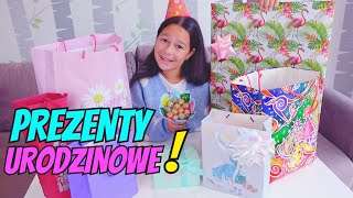 MOJE PREZENTY URODZINOWE 🥳 Otwieram Prezenty od Przyjaciół i Siostry🎁 [upl. by Hniht225]