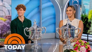 US Open champs share how they celebrated their victories [upl. by Flemings266]