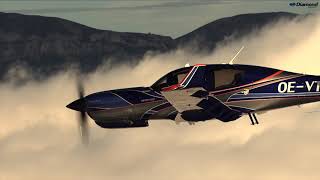 Soar above with the Diamond Aircraft DA50 RG [upl. by Chubb]