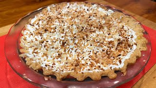 Homemade Coconut Cream Pie [upl. by Alber636]