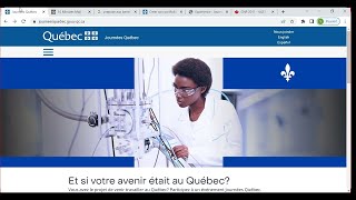 التسجيل بطريقة صحيحة في Journées Québec  Sinscrire correctement aux Journées Québec [upl. by Akkeber]