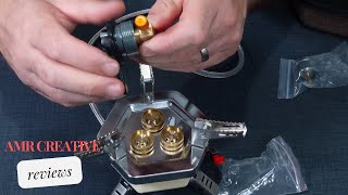 Review Portable Windproof Camping Stove [upl. by Marco]