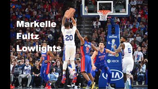 Markelle Fultz Worst Moments Broken Jumpshot Missed Free Throws [upl. by Sidnarb]