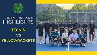 240609 Highlights  Tecnis vs Yellowrackets [upl. by Ysor575]