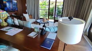 FOUR SEASONS RESORT BALI AT JIMBARAN BAY  DELUXE VILLA [upl. by Mackler]