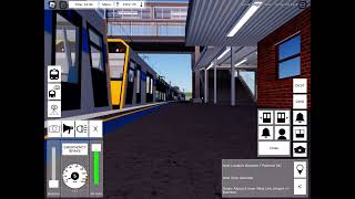 Roblox Trainways Tangara T Set departing Paterson Punchbowl [upl. by Notsag]