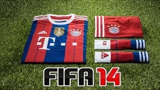 FIFA 14  FC Bayern München New Trikot 20142015 Home [upl. by Mloc]