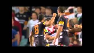 benji marshall fight vs sydney roosters [upl. by Sivat422]