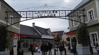 Paris  ПАРИЖ  La Vallee Village Outlet [upl. by Ynnohj]