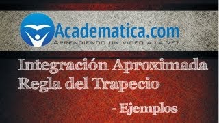 Video de Regla del Trapecio  Ejemplos [upl. by Sandye]