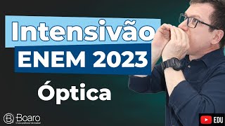 Intensivão Enem 2023  Aula 8  Óptica  Professor Boaro [upl. by Milson173]