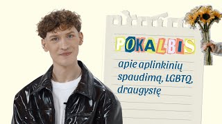 Silvester Belt Pokalbis apie draugystę aplinkinių spaudimą LGBTQ ir savivertę [upl. by Dieterich301]