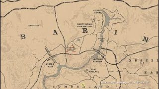 Cotorra springs location under ambarino Red Dead Redemption 2 [upl. by Peterman]