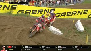 Gajser vs Herlings MXGP Race 1  MXGP of Spain 2024 [upl. by Godred]