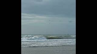 ostend beach 472024 oostende strand wind zw 5 [upl. by Evonne130]