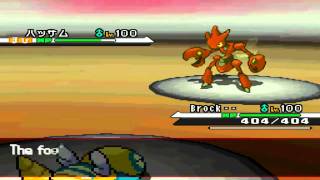 Pokemon Black and White WiFi Battle  20 Vs skyguysunny [upl. by Eido]