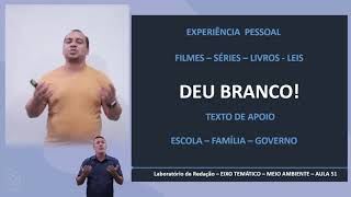 Redação  Aula 51 O consumismo e seus impactos ambientais [upl. by Bulley464]