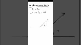 Supplementary Angle  LINES AND ANGLES  CLASS 9  9th  exam basicmath education mathematics [upl. by Aytac]