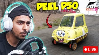 Hide amp Seek in Peel P50 with Mr9T7  Forza Horizon 5  Hindi 🔴 LIVE 🔴 [upl. by Star]