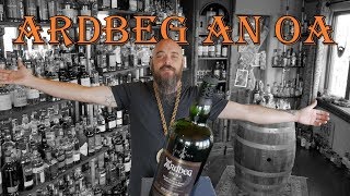 Whiskey Review  Ardbeg An Oa single malt scotch whisky Ep 241 [upl. by Johnath]