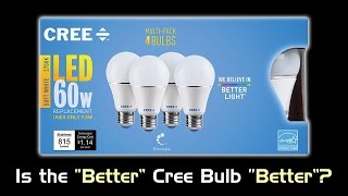 Review The quotBetterquot Cree LED Bulb 2016 [upl. by Noislla370]