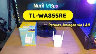 TPLINK TLWA855RE Mode  AccessPoint [upl. by Skipper]