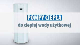 Pompy ciepła do ciepłej wody użytkowej  podstawowe fakty [upl. by Ahsienat]