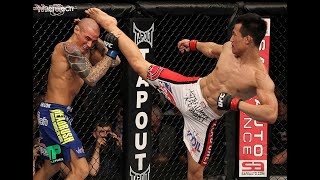 Clásicos De UFC Korean Zombie vs Poirier [upl. by Aihn]